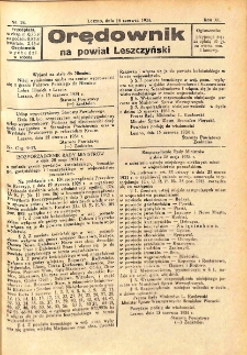 Orędownik na Powiat Leszczyński 1934.06.16 R.11 Nr 24