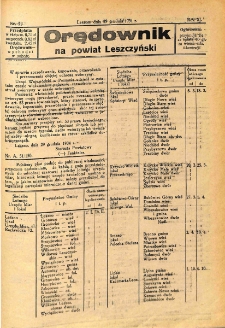 Orędownik na Powiat Leszczyński 1934.12.27 R.11 Nr 51