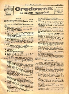 Orędownik na Powiat Leszczyński 1936.03.28 R.13 Nr 9