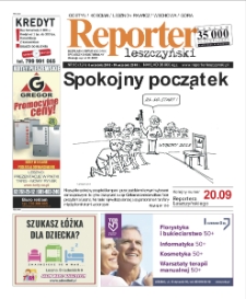 Reporter Leszczyński 2018.09.06 R.7 Nr 13(124)