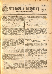 Orędownik Urzędowy Powiatu Leszczyńskiego 1925.12.19 R.6 Nr 52