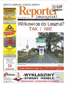 Reporter leszczyński 2016.11.09 R.5 Nr17(88)