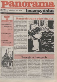 Panorama Leszczyńska 1993.02.21 R.15 Nr7(682)