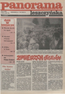 Panorama Leszczyńska 1993.03.07 R.15 Nr9(684)