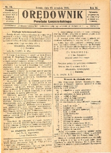 Orędownik Powiatu Leszczyńskiego 1931.09.12 R.11 Nr 34