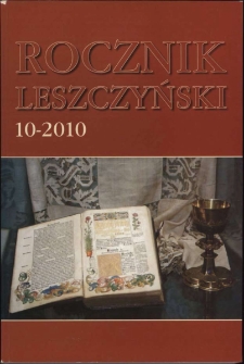 Rocznik Leszczyński 2010 T. 10