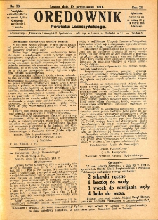 Orędownik Powiatu Leszczyńskiego 1931.10.10 R.11 Nr 38