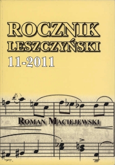 Rocznik Leszczyński 2011 T. 11
