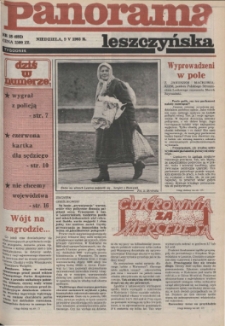Panorama Leszczyńska 1993.05.09 R.15 Nr18(693)