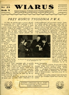 Artykuł pi&oacute;ra wachmistrza Stefana Gaja o nadaniu imienia, oraz nowego sztandaru 17 Pułkowi Ułan&oacute;w, &bdquo;Wiarus&rdquo;, 4.06.1939 r.