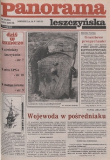 Panorama Leszczyńska 1993.05.16 R.15 Nr19(694)