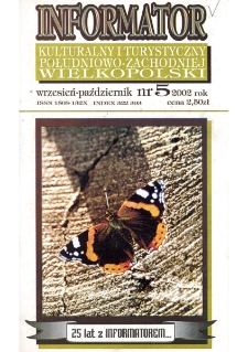 Informator Klturalny i Turystyczny Południowo-Zachodniej Wielkopolski 2002.09-10 Nr 5(217)