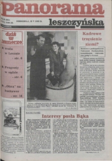 Panorama Leszczyńska 1993.05.23 R.15 Nr20(695)