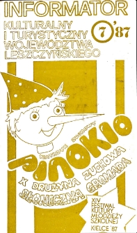 Informator Kulturalny i Turystyczny Wojew&oacute;dztwa Leszczyńskiego 1987.07 Nr 7(115)
