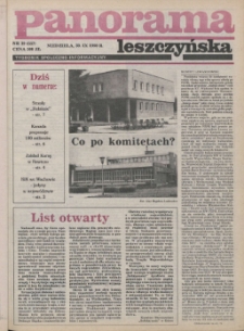 Panorama Leszczyńska 1990.09.30 R.12 Nr39(557)