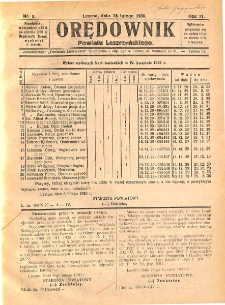 Orędownik Powiatu Leszczyńskiego 1930.02.15 R.11 Nr 8