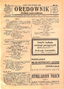 Orędownik Powiatu Leszczyńskiego 1930.03.29 R.11 Nr 14