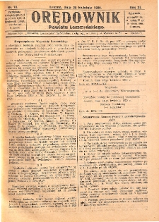 Orędownik Powiatu Leszczyńskiego 1930.04.26 R.11 Nr 18