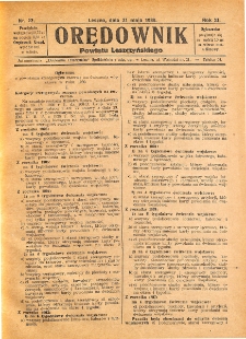 Orędownik Powiatu Leszczyńskiego 1930.05.31 R.11 Nr 23