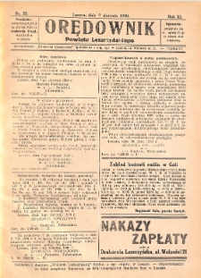 Orędownik Powiatu Leszczyńskiego 1930.08.09 R.11 Nr 33