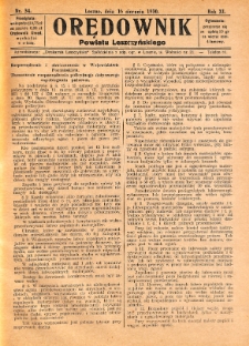 Orędownik Powiatu Leszczyńskiego 1930.08.16 R.11 Nr 34