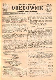 Orędownik Powiatu Leszczyńskiego 1930.08.30 R.11 Nr 36