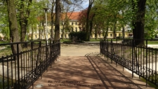 Plac Tadeusza Kościuszki w Lesznie, widok na pałac Sułkowskich