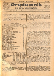 Orędownik Powiatu Leszczyńskiego 1933.01.28 R.13 Nr 2
