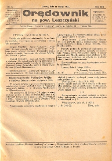 Orędownik na powiat Leszczyński 1933.02.04 R.13 Nr 6