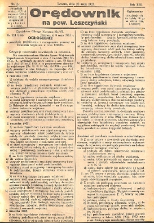 Orędownik na powiat Leszczyński 1933.05.20 R.13 Nr 20