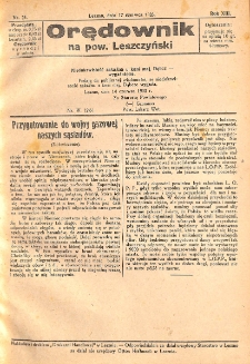 Orędownik na powiat Leszczyński 1933.06.17 R.13 Nr 24
