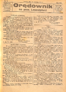 Orędownik na powiat Leszczyński 1933.09.16 R.13 Nr 37