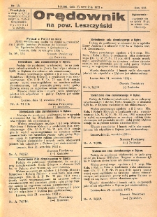 Orędownik na powiat Leszczyński 1933.09.23 R.13 Nr 38