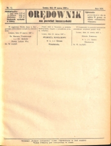 Orędownik na Powiat Leszczyński 1937.03.20 R.19 Nr 12