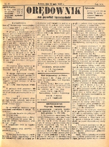 Orędownik na Powiat Leszczyński 1937.05.15 R.19 Nr 20