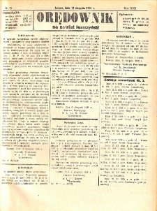 Orędownik na Powiat Leszczyński 1938.08.13 R. 22 Nr 24