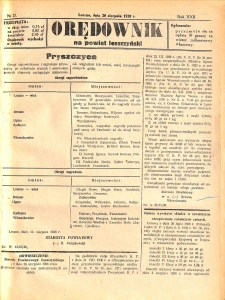 Orędownik na Powiat Leszczyński 1938.08.20 R. 22 Nr 25
