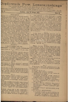 Orędownik Powiatu Leszczyńskiego 1921.02.19 R. 2 Nr 8