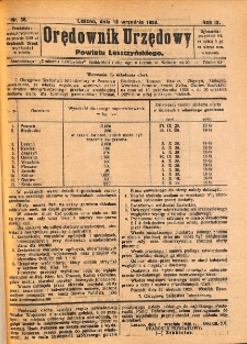Orędownik Urzędowy Powiatu Leszczyńskiego 1928.09.15 R.9 Nr 38