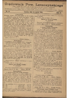 Orędownik Powiatu Leszczyńskiego 1921.03.19 R. 2 Nr 13