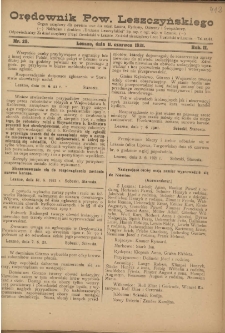 Orędownik Powiatu Leszczyńskiego 1921.06.11 R. 2 Nr 25