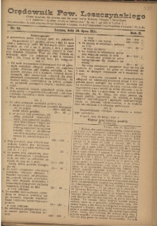 Orędownik Powiatu Leszczyńskiego 1921.07.30 R. 2 Nr 32