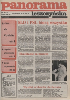 Panorama Leszczyńska 1993.09.26 R.15 Nr38(713)