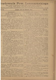 Orędownik Powiatu Leszczyńskiego 1921.11.19 R. 2 Nr 53