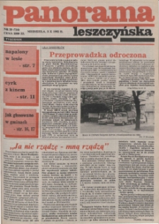 Panorama Leszczyńska 1993.10.03 R.15 Nr39(714)