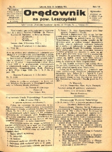 Orędownik na powiat Leszczyński 1932.04.16 R.12 Nr 16