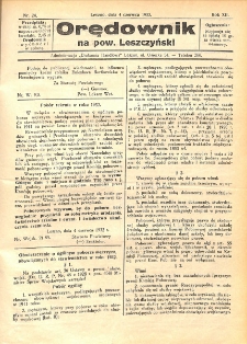Orędownik na powiat Leszczyński 1932.06.04 R.12 Nr 24