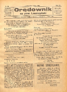 Orędownik na powiat Leszczyński 1932.07.16 R.12 Nr 29