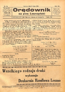 Orędownik na powiat Leszczyński 1932.07.23 R.12 Nr 30