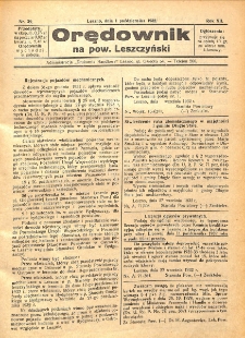 Orędownik na powiat Leszczyński 1932.10.01 R.12 Nr 39